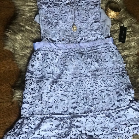 💜Gorgeous Lavender Crochet Dress💜 - Picture 5 of 6